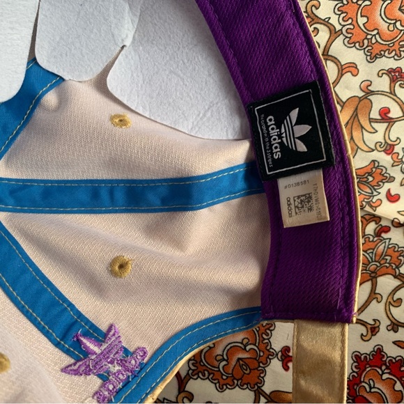 Champagne Gold Womens Adidas Sport Dad Snapback Adjustable Fit Baseball Cap - Picture 3 of 6